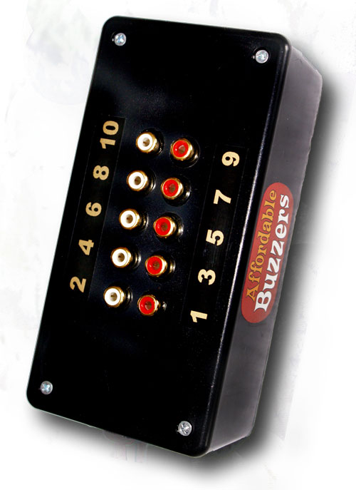 Affordable Buzzers USB Interfdace Box for 10-Buzzer System